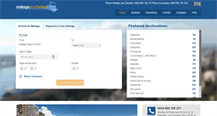 Desktop Screenshot of malagashuttlebus.com